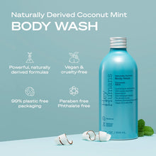 Load image into Gallery viewer, Body Wash Coconut Mint  by Hey Humans 2 PACK