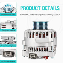 Load image into Gallery viewer, Alternator for 2005-2007 F250 F-250 F350 F-350 F450 F-450 F550 F-550 Super Duty