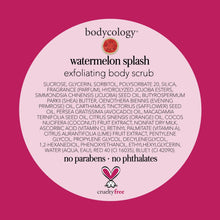 Load image into Gallery viewer, Exfoliating Sugar Scrub by Bodycology Watermelon Splash