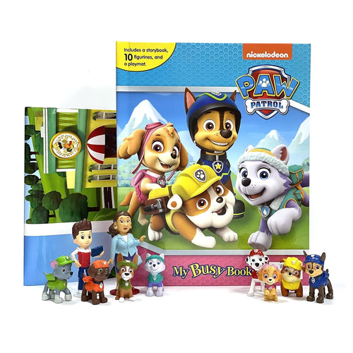 Paw Patrol  Storybook, 10 figurines, playmat