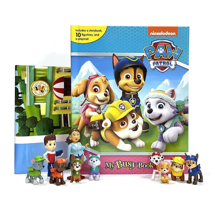 Paw Patrol  Storybook, 10 figurines, playmat
