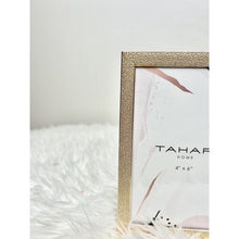 Load image into Gallery viewer, Tahari Home Photo Picture Frame 4x6 -Gold