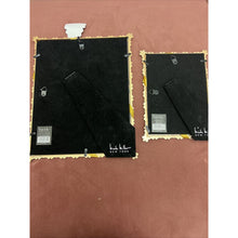 Load image into Gallery viewer, Nicole Miller Silver Embellished Photo Picture Frame Set - Rhinestone