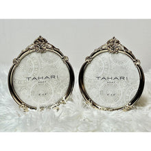 Load image into Gallery viewer, Tahari Home Photo Picture Frame 4x4 Gold Set (2)