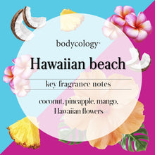 Load image into Gallery viewer, Exfoliating Sugar Scrub by Bodycology Hawaiian Beach